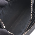 Dior Round Wallet CD Icon Long Zip Black Leather — view 6