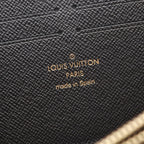 Louis Vuitton Round Wallet Portefeuille Clemence Monogram Reverse — view 4