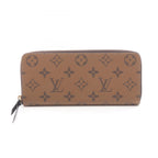 Louis Vuitton Round Wallet Portefeuille Clemence Monogram Reverse