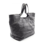 Chanel Tote Quilted Black Caviar Leather — view 2