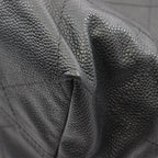 Chanel Tote Quilted Black Caviar Leather — view 6