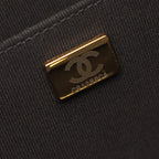 Chanel Tote Quilted Black Caviar Leather — view 5