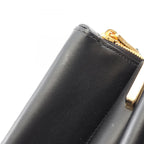 Prada Tote New Cal Black Leather 2-Way Shoulder — view 7