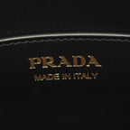 Prada Tote New Cal Black Leather 2-Way Shoulder — view 4