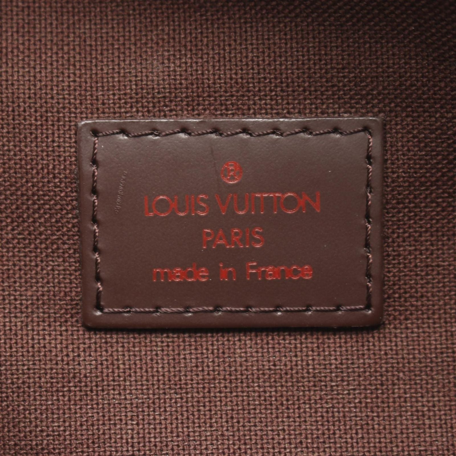 Louis Vuitton Waist Bag Melville Damier Ebene Canvas Leather — view 4
