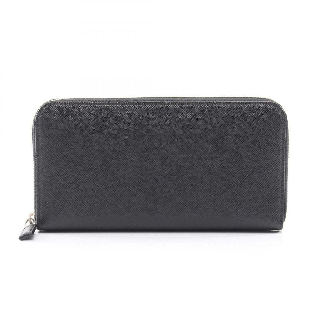 Prada Round Wallet Black