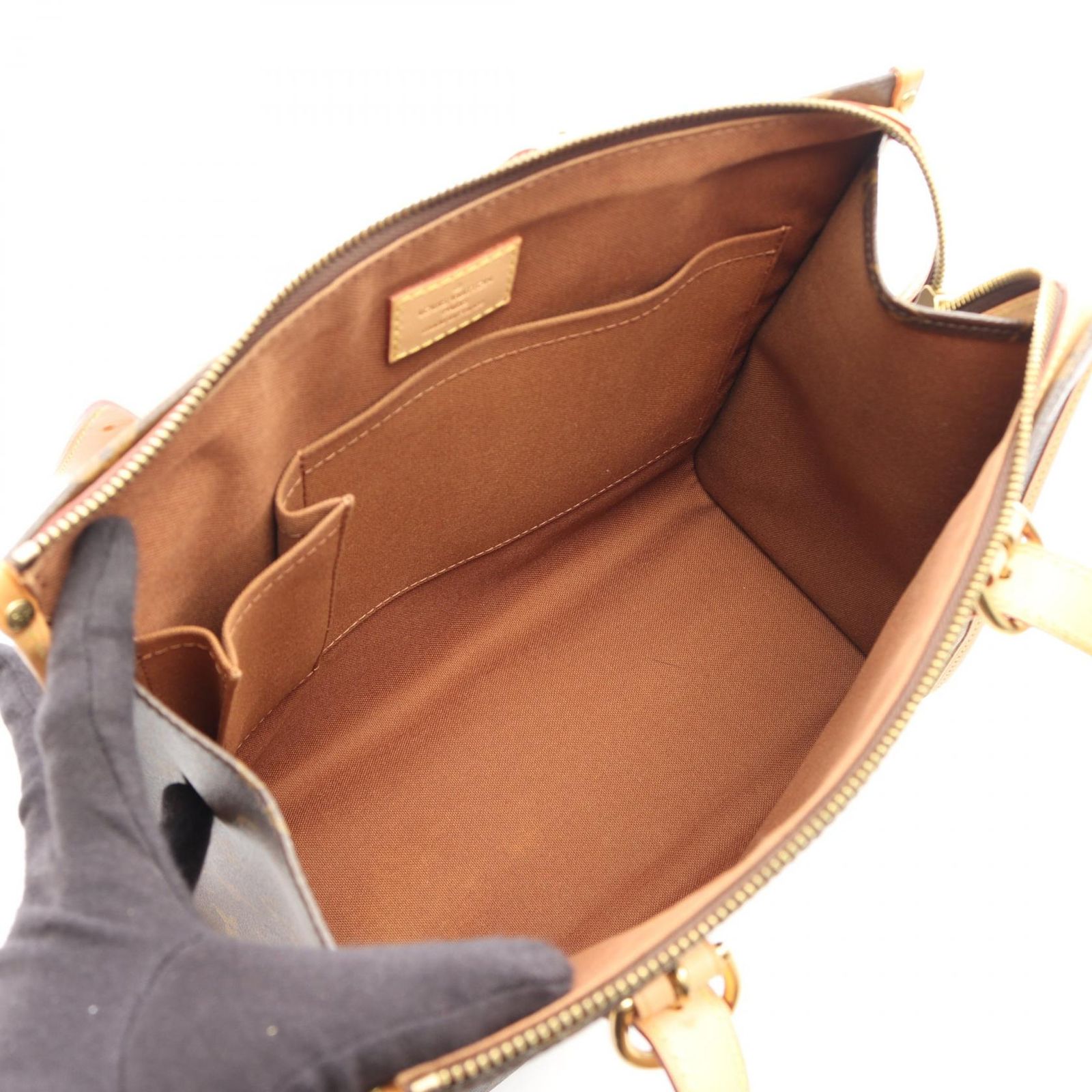 Louis Vuitton Tote Popincourt Canvas Leather — view 3