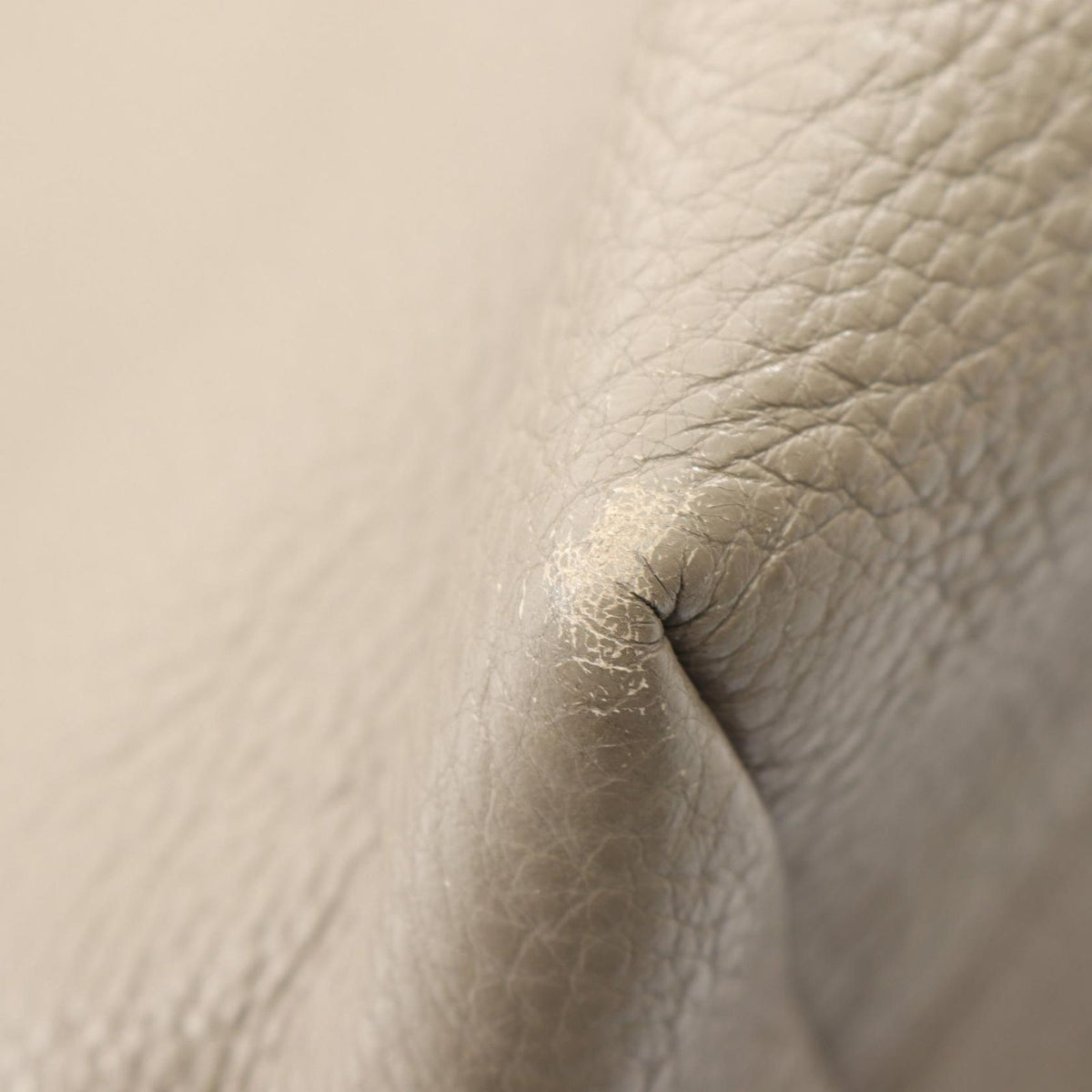 Prada Tote Vitello Phenix Gray Leather — view 6