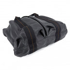 Hermes 2-Way Shoulder Caravan Horizontal Bag Voderma Black Silver — view 3