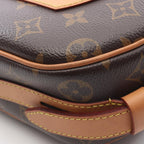 Louis Vuitton Shoulder Bag Canvas Leather PM — view 7