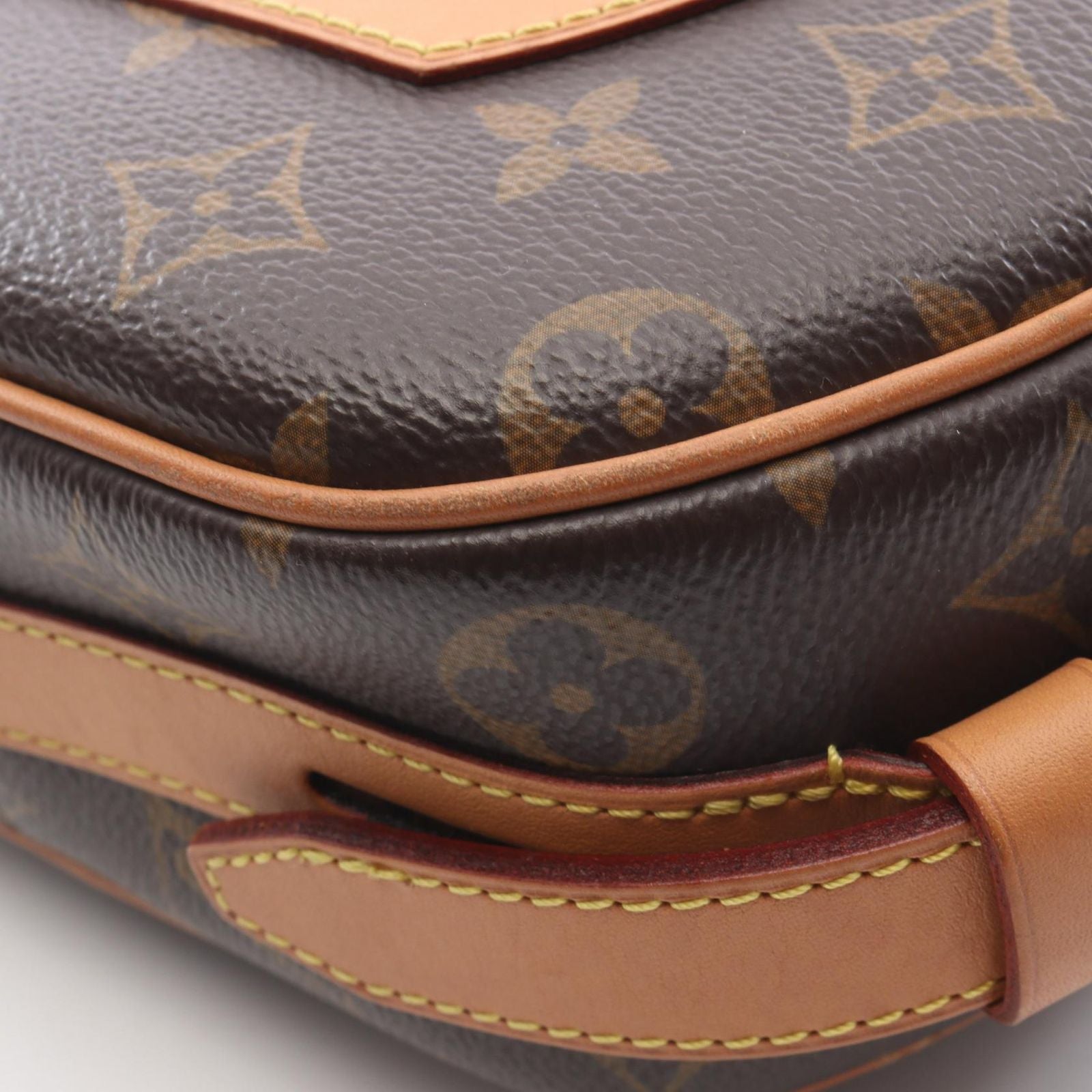 Louis Vuitton Shoulder Bag Canvas Leather PM — view 7