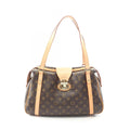 Louis Vuitton Shoulder Bag Strether PM Canvas Leather