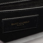 Saint Laurent Paris Shoulder Bag Kate Monogram Black Leather — view 4
