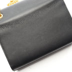 Saint Laurent Paris Shoulder Bag Kate Monogram Black Leather — view 7
