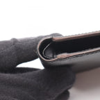 Prada Bifold Wallet Saffiano Corner Black Leather — view 7