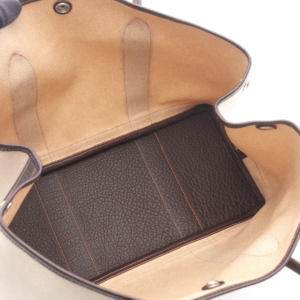 Hermes Tote Garden Party PM Ecru Ebene — view 3