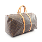 Louis Vuitton Boston Bag Keepall 50 Canvas Leather — view 2