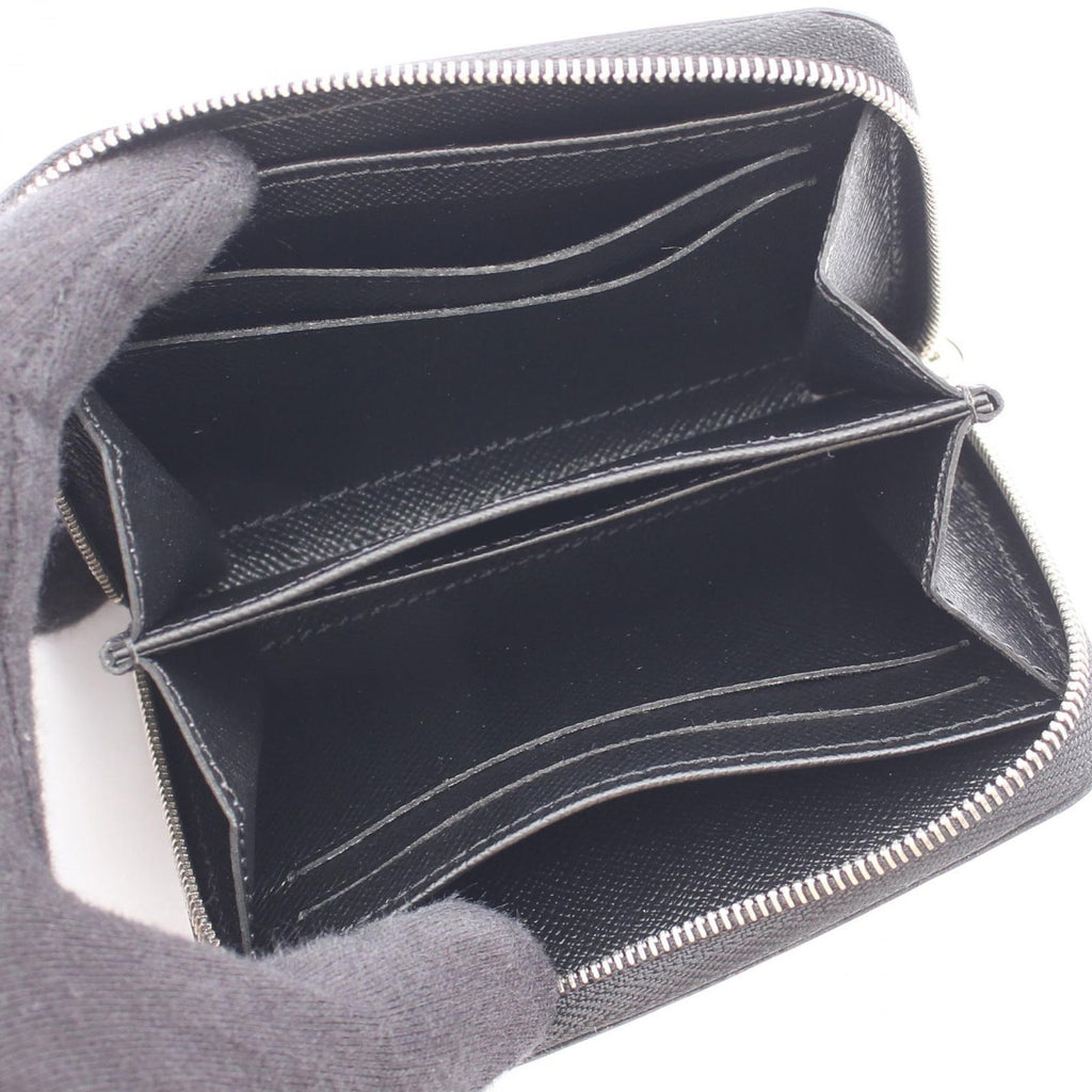 Louis Vuitton Coin Case Zippy Purse Card Noir Leather — view 3