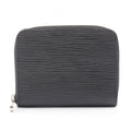 Louis Vuitton Coin Case Zippy Purse Card Noir Leather