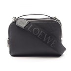 Loewe Crossbody Camera Bag Mini 2-Way Black Leather