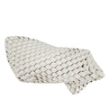 Bottega Veneta Clutch Intrecciato Case Pouch Enamel White Silver