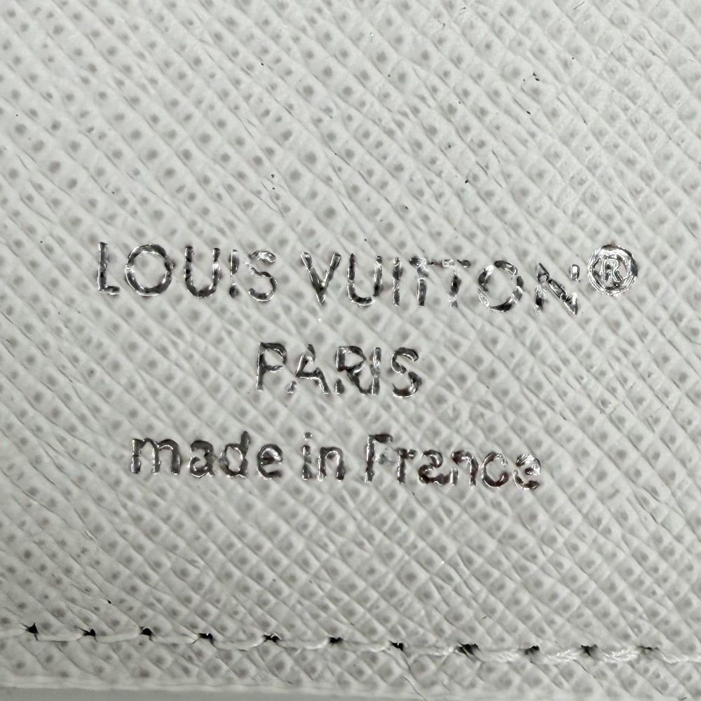 Louis Vuitton Card Case Organizer Posh Business Holder Regular Era White — view 5