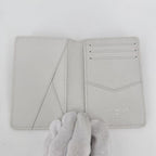 Louis Vuitton Card Case Organizer Posh Business Holder Regular Era White — view 4