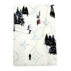 Louis Vuitton Card Case Organizer Posh Business Holder Regular Era White