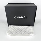 Chanel Shoulder Bag Quilted 30 CC Logo Turnlock Double Flap Bag Chain Caviar — view 8