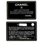 Chanel Shoulder Bag Quilted Mini Vanity Pouch Chain Crossbody CC Logo Lambskin — view 9