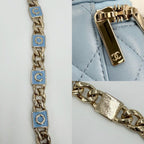 Chanel Shoulder Bag Quilted Mini Vanity Pouch Chain Crossbody CC Logo Lambskin — view 7