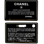 Chanel Coin Case Quilted CC Logo Purse Card Caviar Leather Black Silver — view 9
