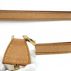 Louis Vuitton Handbag Pochette Accessoires Damier Azur Canvas White Gold — view 6
