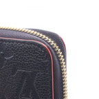 Louis Vuitton Round Wallet Zippy Monogram Empreinte Marine Leather — view 8
