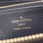 Louis Vuitton Round Wallet Zippy Monogram Empreinte Marine Leather — view 4
