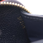 Louis Vuitton Round Wallet Zippy Monogram Empreinte Marine Leather — view 5