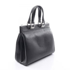 Gucci Handbag Zumi Small 2-Way Top Handle Bag Black Leather — view 2