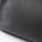 Fendi Handbag Peekaboo Regular Selleria 2-Way Charcoal Gray Leather — view 6