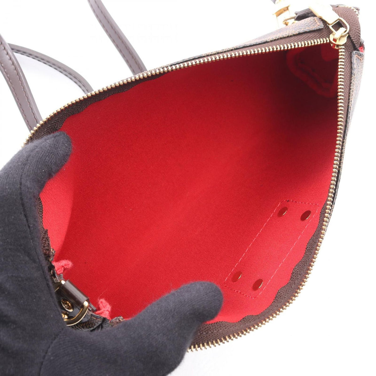 Louis Vuitton Handbag 2-Way Canvas Leather — view 3