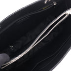 Chanel Tote Quilted Grand Shopping GST Black Caviar Leather Chain — view 3