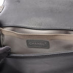 Chanel Shoulder Bag Boy Black Lambskin Boy Wild Stitch Chain — view 6