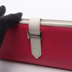Hermes Bifold Wallet Bearn Souffle Rosetillian White — view 9