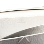 Hermes Bifold Wallet Bearn Souffle Rosetillian White — view 5