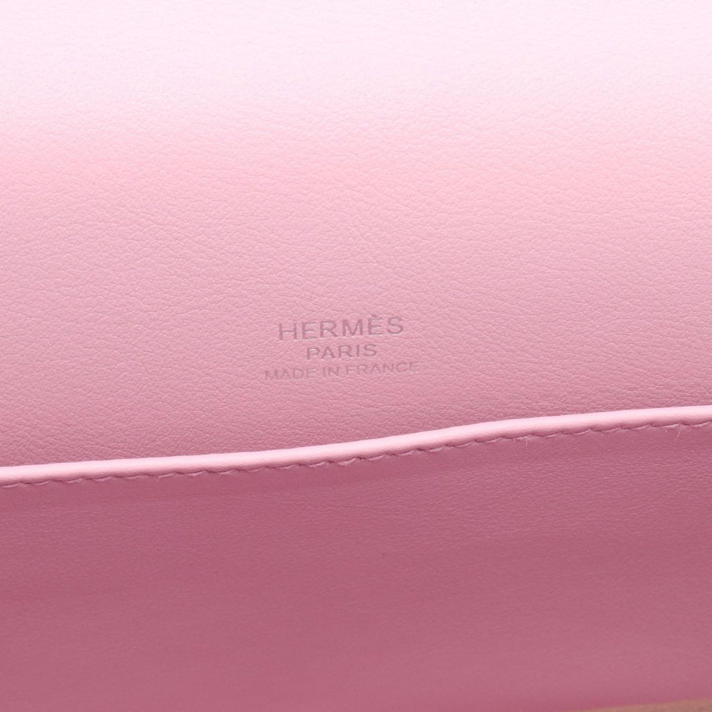 Hermes Shoulder Bag Geta Mauve Sylvestre — view 4