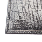Gucci Bifold Wallet Bamboo Black Leather Hook — view 5