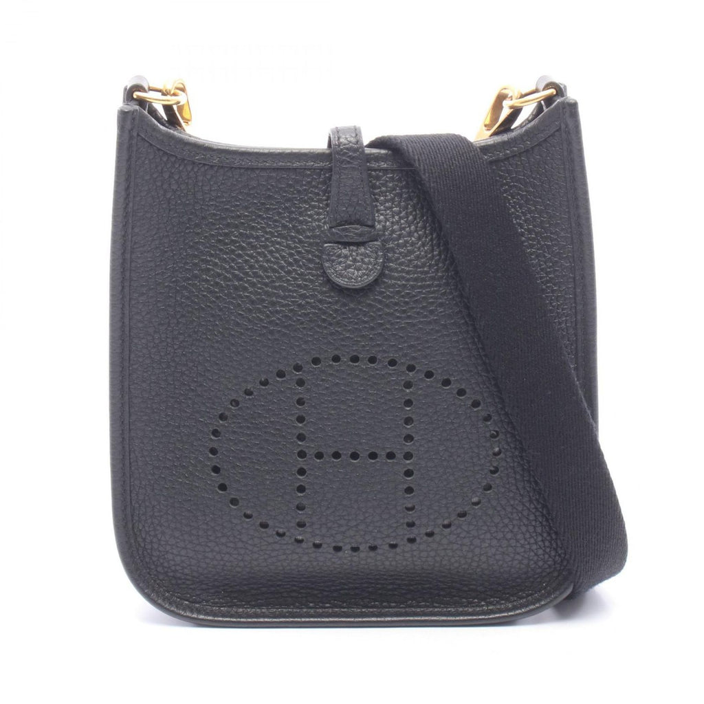 Hermes Shoulder Bag Evelyne TPM Black Amazon