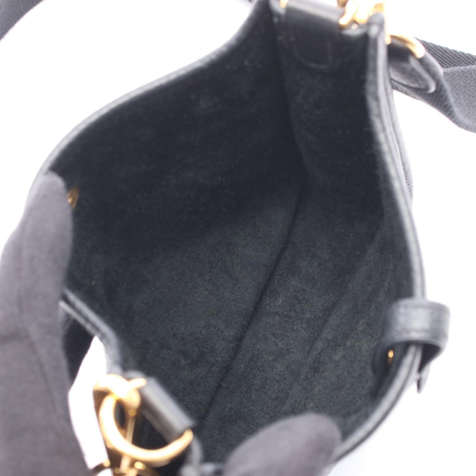 Hermes Shoulder Bag Evelyne TPM Black Amazon — view 3