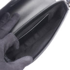 Gucci Shoulder Bag GG Super Mini Black Leather — view 3