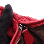 Bottega Veneta Handbag Intrecciato Hobo Red Leather — view 7