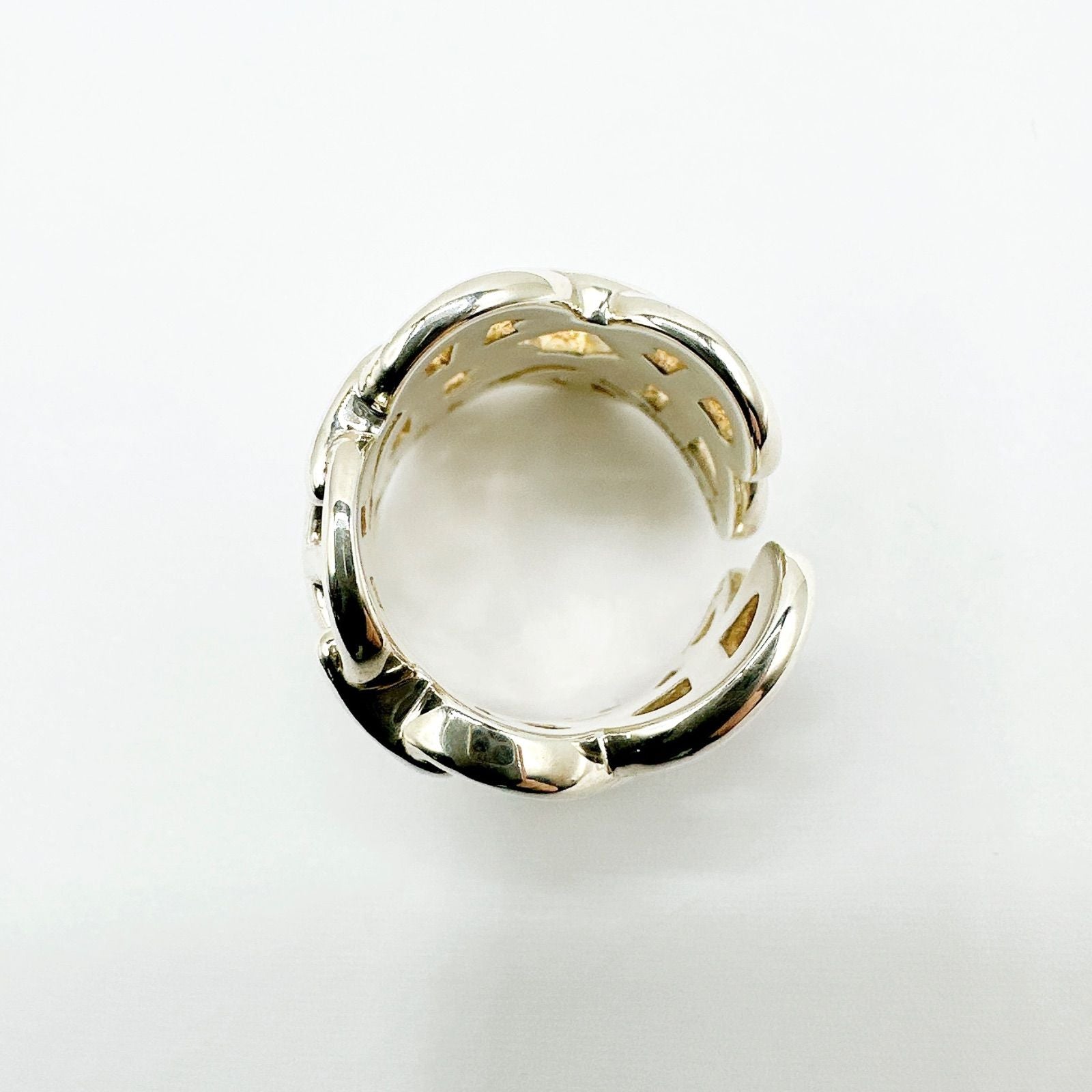 Hermes Enchainee Silver Ring — view 6
